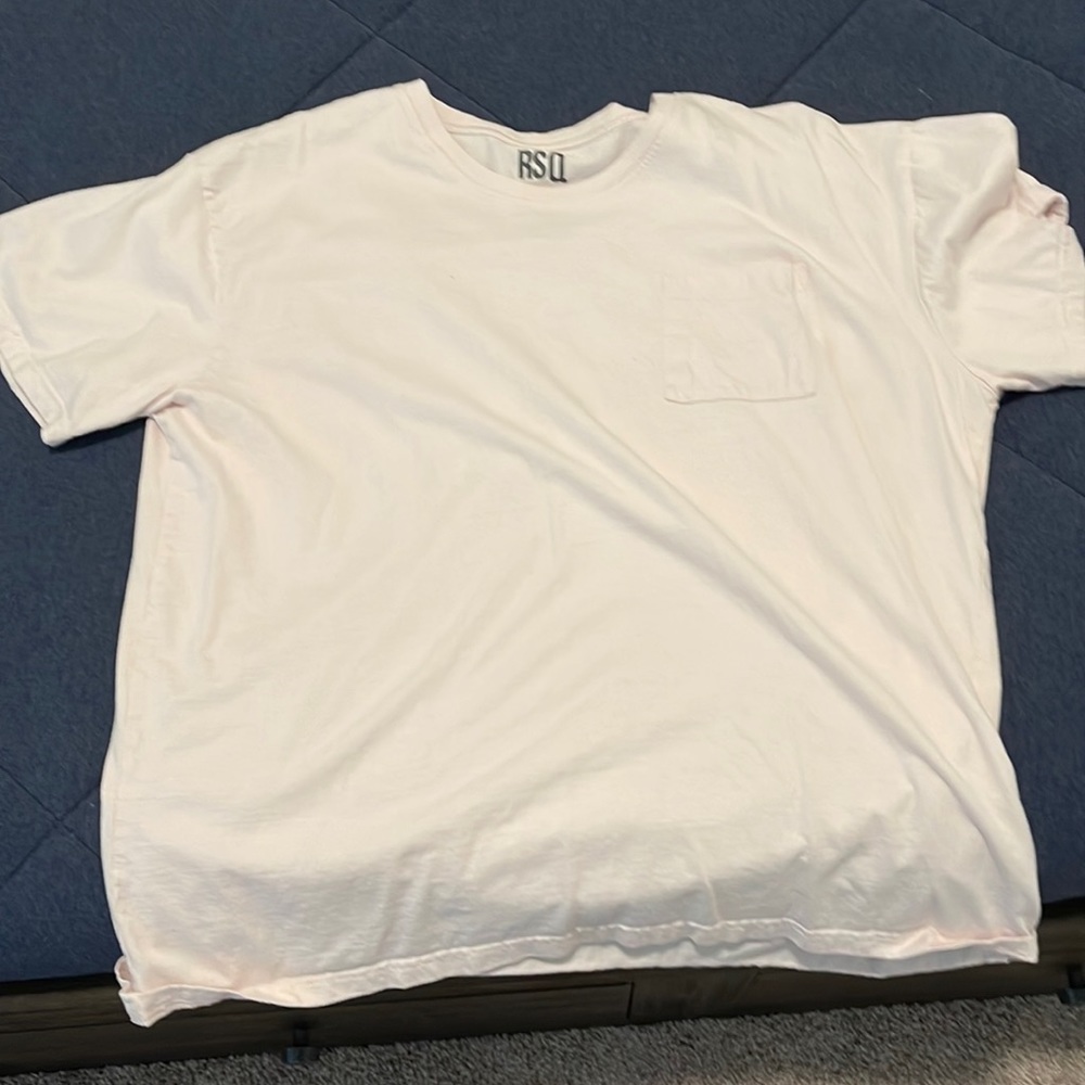 RSQ blank short sleeve pocket tee